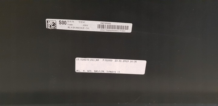 фото №8, Бампер задний зад bmw 3 g20 bez pdc 668 36