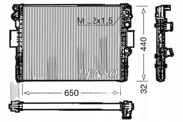 фото №1, Радиаторов воды drm12005 denso iveco