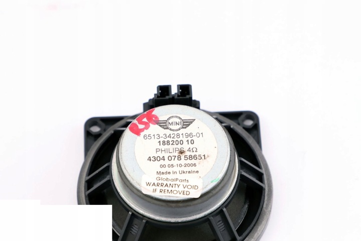 фото №9, Mini r55 r56 динамік середньочастотний стерео двері 3428196