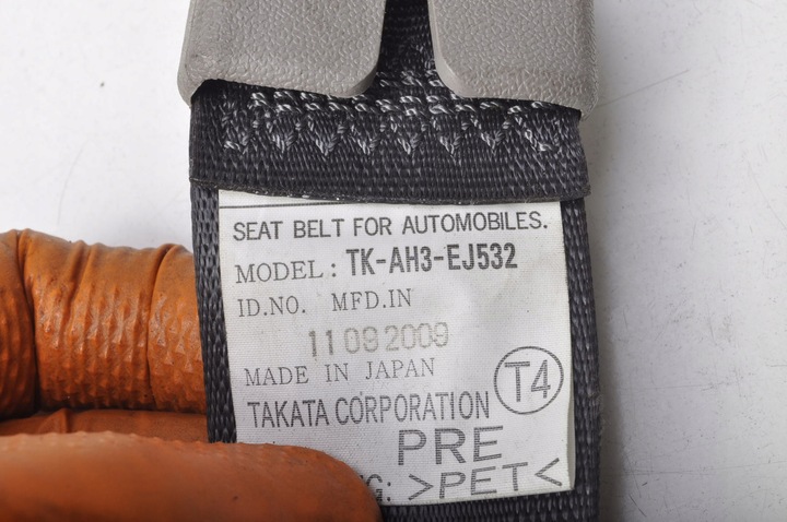 фото №6, Honda insight ii pas безпеки лівий перед tk-ah3-ej532