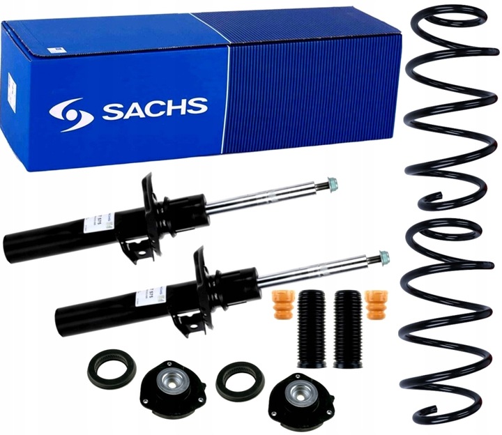 фото №1, Амортизаторы подушки пружины перед vw golf v 5 sachs