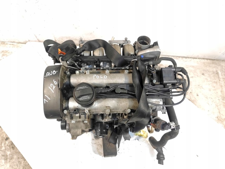 фото №9, Двигатель стойка aub vw polo 9n skoda fabia 1.4 16v