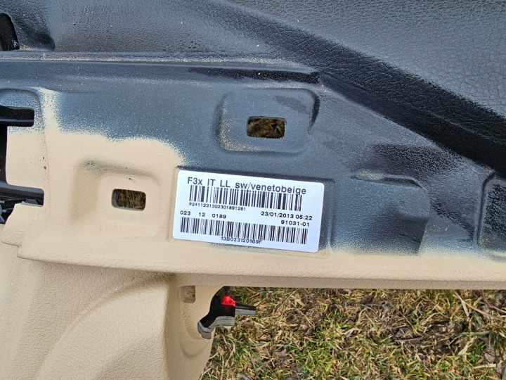 фото №6, Оригінальна торпедо роздавальна консоль капот bmw f30 f31 f32 f34 f36