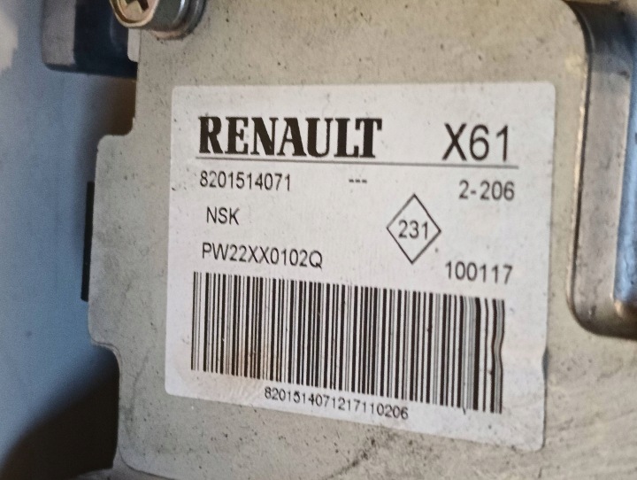 фото №10, Электрический насос гидроусилитель руль renault kangoo ii 8201514071