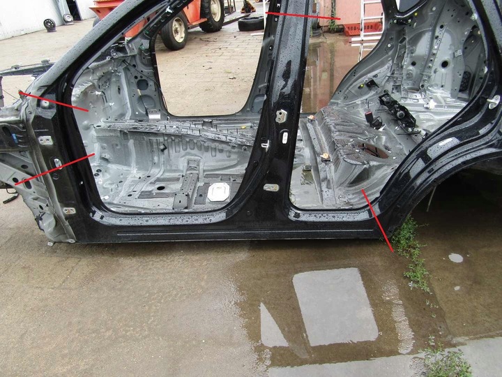 фото №1, Cx-60 23r поріг лівий стійка середній 41w