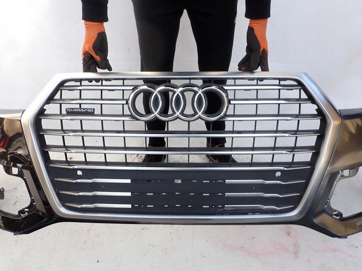 фото №7, Audi q7 ii 2 4m 15-19 бампер перед переднє розпилювач pdc