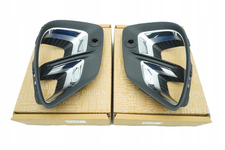 фото №1, Captur ii 2 19- новая рамка решётка бампера перед правая левая хром pdc оригинал!