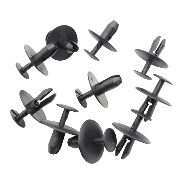 фото №1, 10x citroen peugeot expert кліпси застібки бампера підкрилки капота оббивка