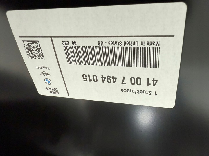 фото №10, Bmw x4 g02 f98 x4m крило задній лівий зад новий оригінал !