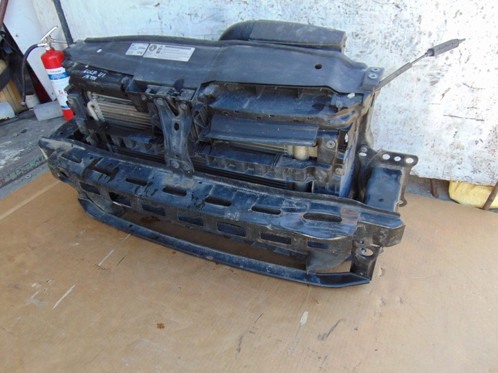 фото №6, Комплект радиатор pas усилитель vw golf vi 1.6 tdi