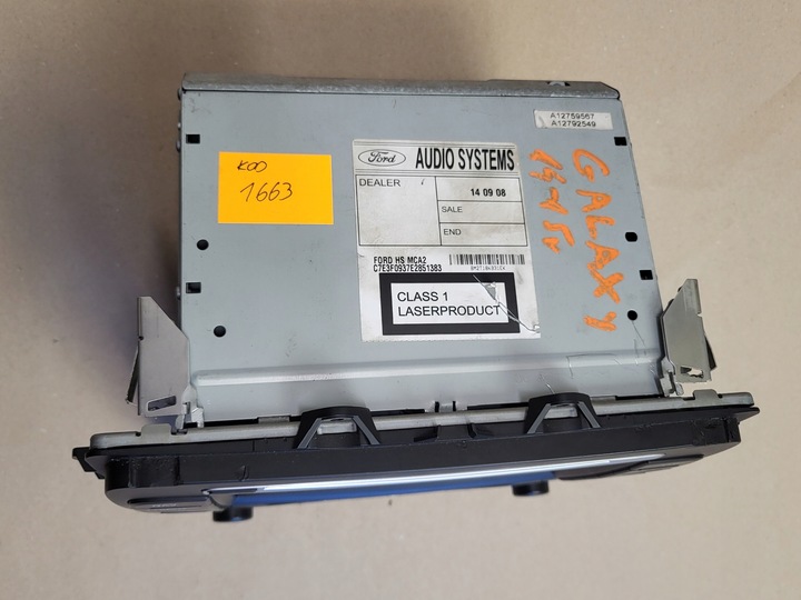 фото №9, Радіопрогравач навігація монітор модуль ford galaxy s-max 2014-2015r. оригінальний номер eu