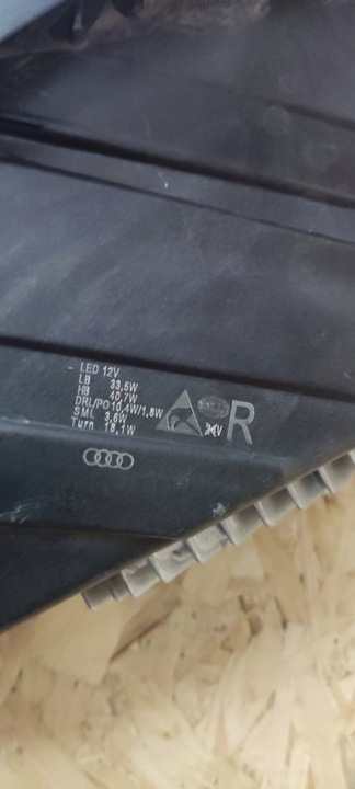 фото №7, Лампи перед audi q5 ii рестайлінг 80a941033h usa