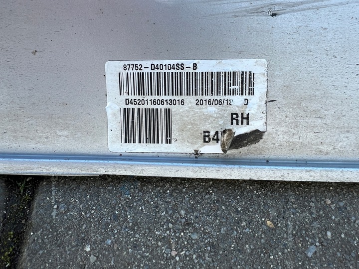 фото №8, Kia optima jf універсал 16-19 планка накладка порогова права хром 4ss