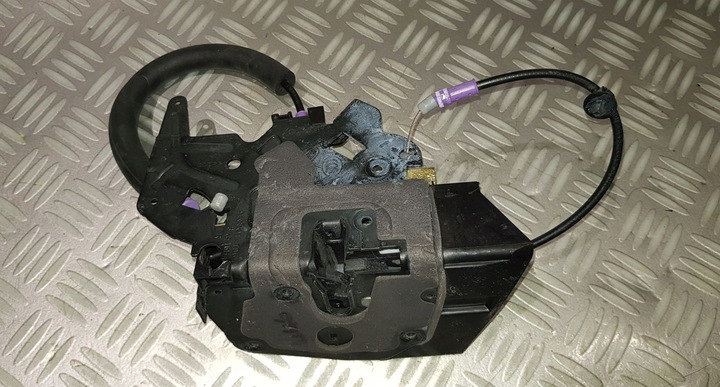 фото №9, Jaguar xj x351 рестайлинг замок дверь правый зад задний тросы комплектный 8 pin 17r