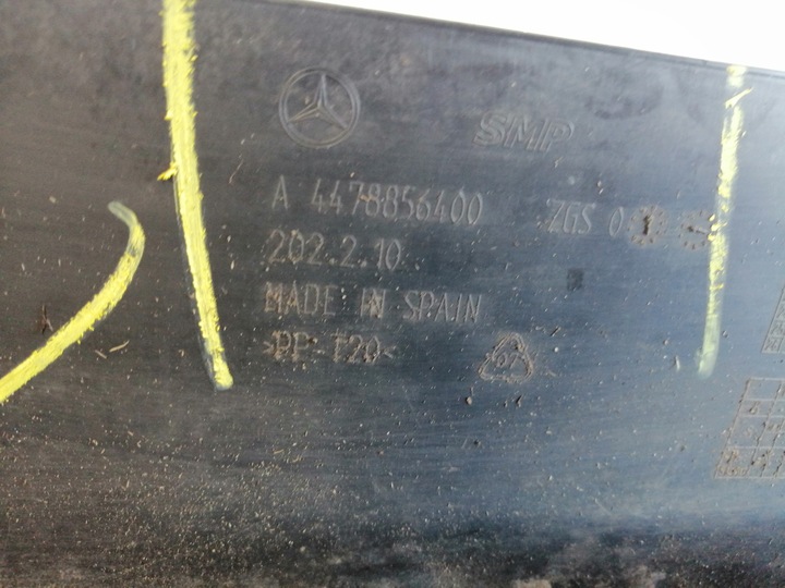 фото №15, Mercedes vito 447 рестайлінг бампер перед