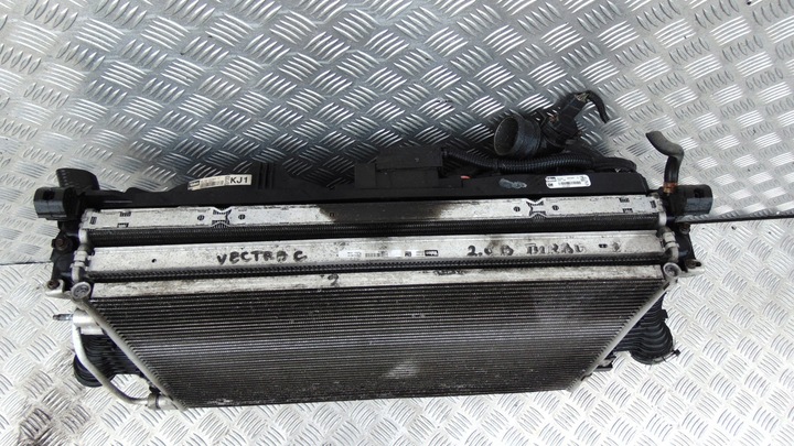 фото №11, Комплект радиатор vw passat b6 2.0 tdi