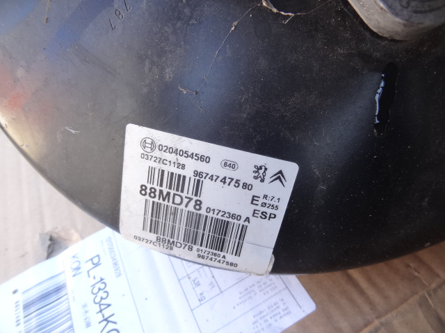 фото №2, Насос усилитель citroen c4 ii 1.6 vti 9674747580