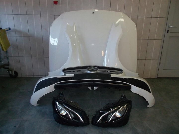 фото №1, Mercedes e клас 213 w213 e213 перед комплектний фари капот крила