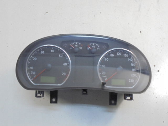 фото №8, Volkswagen polo 4 9n iv панель приладів 1,4b 6q0920801b 110,080,124/028