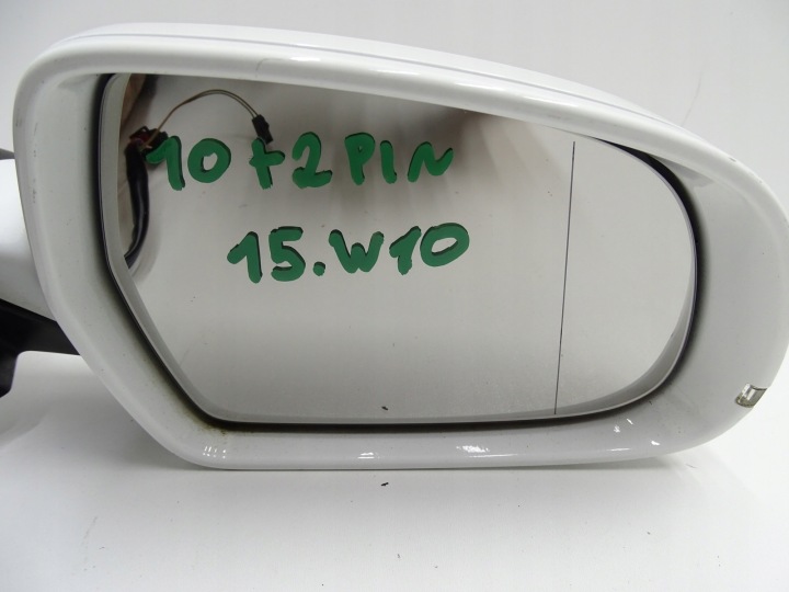 фото №10, Зеркало правое правое перед ly9c 10+2 pin audi a5 8t sportback 5d 07-11r