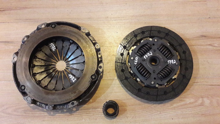 фото №1, Зчеплення комплект. диск притиск 1.6 hdi peugeot 207