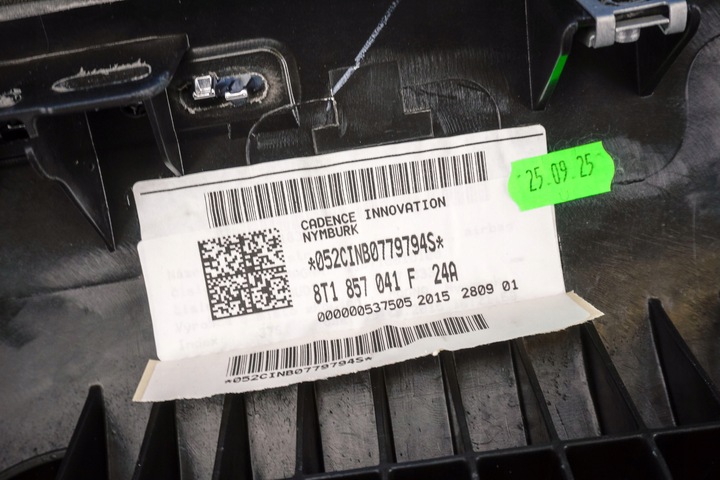 фото №12, Панель роздавальна консоль audi a5 s5 rs5 8t 8t1857003c 8t1857041f 24a