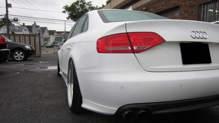 фото №7, Спойлери заднього бампера v shape з волокна скляного do audi a4 b8 08-11