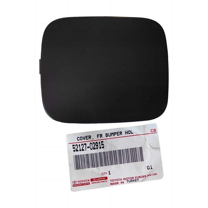 фото №1, Заглушка фаркоп буксировочный правая auris 09-12 гибрид 5212702915 оригинал