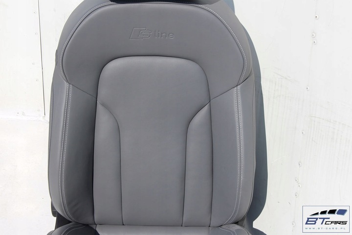 фото №12, Audi q3 рестайлінг s-line сидіння комплект сидінь сидінь сидіння оббивка s-lin