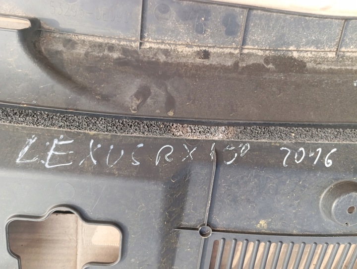 фото №12, Lexus rx iv 15- захист ременя перед накладка na pas переднє оригінал