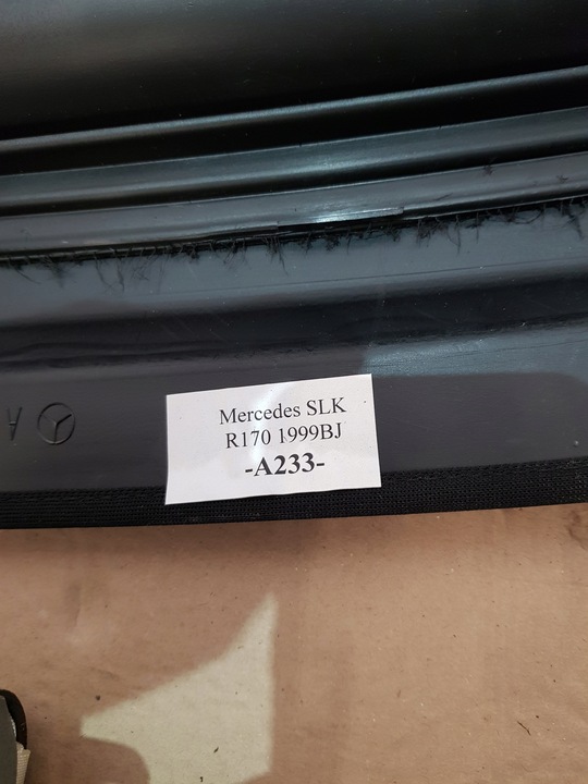 фото №14, Панель роздавальна капот подушка mercedes slk r170 99r