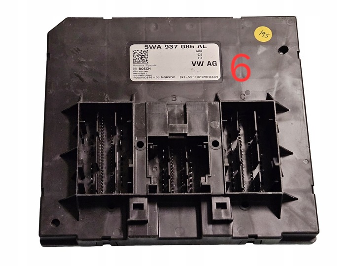фото №1, Модуль комфорту bcm vw golf 5wa937086al додам