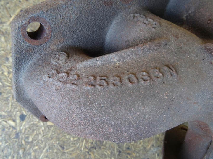 фото №12, Audi tt 8j a3 8p golf v r32 3.2 v6 коллектор выпускной 022253034n 022253033n