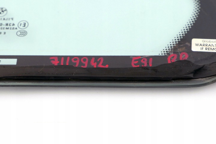 фото №10, Bmw e91 e91n треугольник стекло дверь правый зад as2