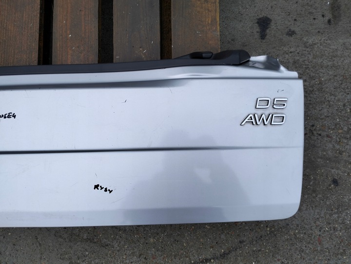 фото №7, Крышка задняя боки volvo xc90 i рестайлинг серебряная 2007-2014 оригинал