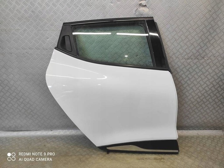 фото №3, Двері задні праві зад оригінал renault clio iv рестайлінг хетчбек колір dv369