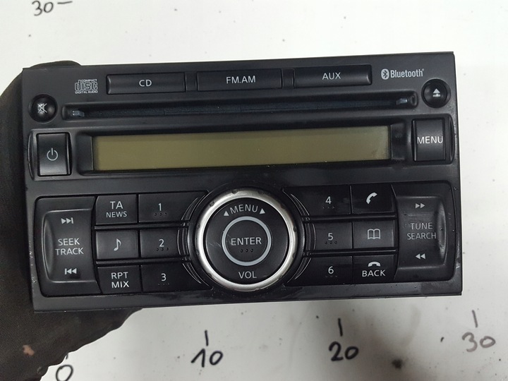 фото №1, Qashqai i j10 рестайлинг 10-13r радио cd радиопроигрыватель