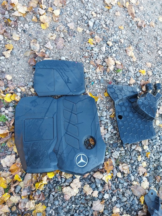 фото №1, Mercedes w213 w238 2.0 cdi захист двигуна кришка резонатор уловлювач комплект