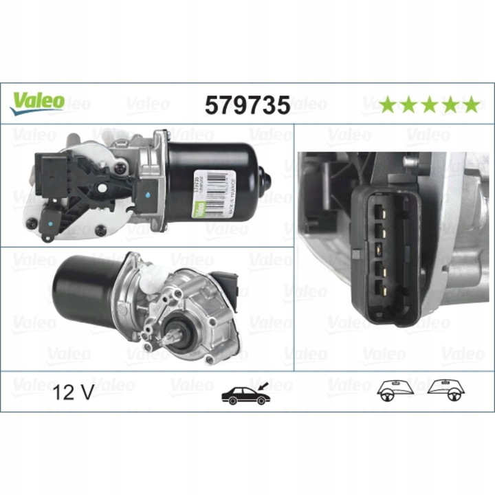 фото №14, Двигунчик двірник valeo 579735