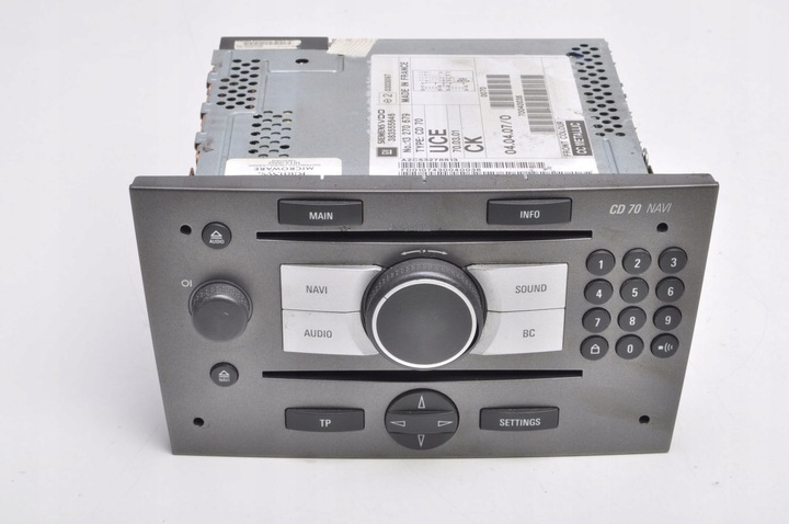 фото №4, Opel meriva a signum vectra c радіо 13270679 cd 70