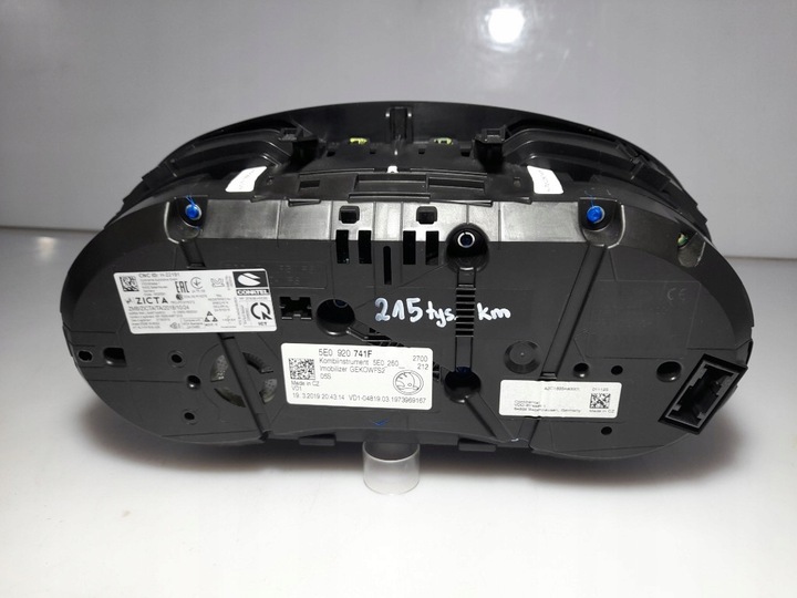 фото №10, Skoda octavia 3 2019r спидометр манометр tachometr 5e0920741f европа 215tys.km