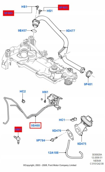 фото №7, Конвертер давления ford fiesta 01-08 fusion 01- / 1206910