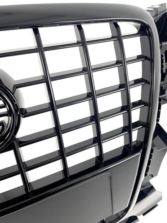 фото №11, Audi q5 8r 08-12 стиль s-line решётка радиатора решётка чёрный блеск bez pdc