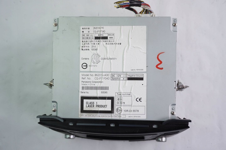фото №6, Радио cd subaru outback 86201aj430