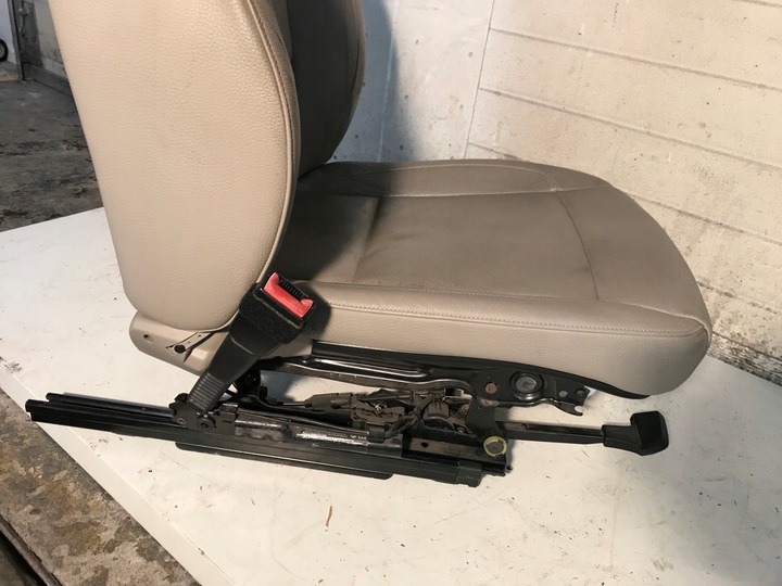 фото №6, Сиденье левый водителя bmw e81 3 дверь рестайлинг кожа серый beż европа 2009r