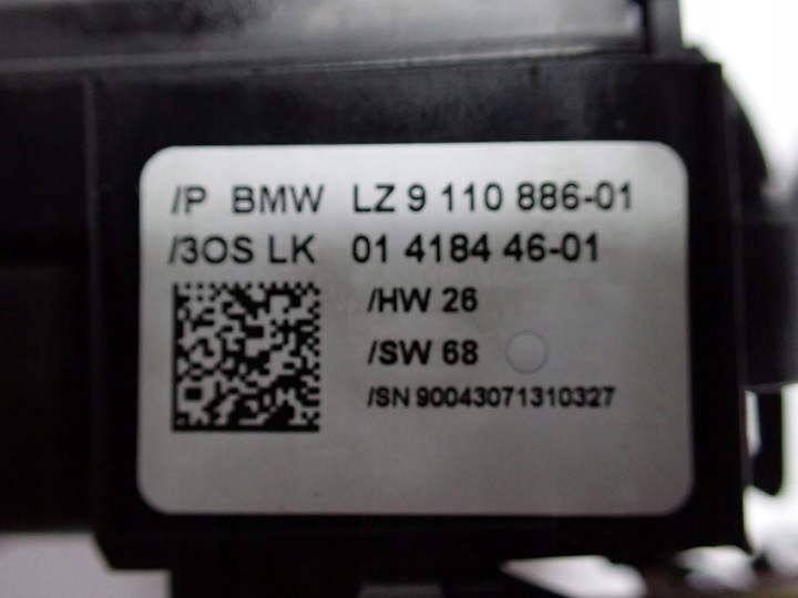 фото №9, Кермовий/підкермовий перемикач стрічка комбінований 9110886 bmw 3 e90 07r