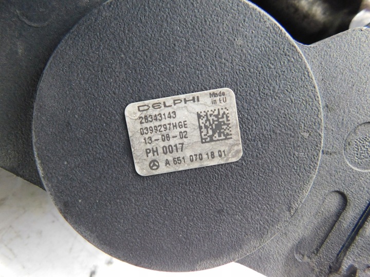 фото №11, Насос вприскувальний delphi - mercedes w246 w117 w204 w212 w639 w906 2.2 cdi 651