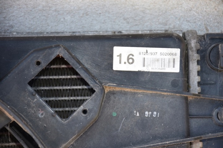 фото №13, Комплект радіатор alfa romeo 147 1.6 2.0 ts бензин