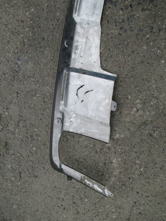 фото №6, Дифузор планка бампер зад mercedes ml w164 pod hak a1648853323