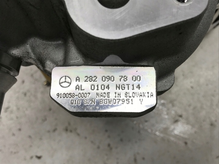 фото №11, Mercedes a w177 gla h247 b w247 1.3 163ps турбонагнетатель a2820907800 turbo